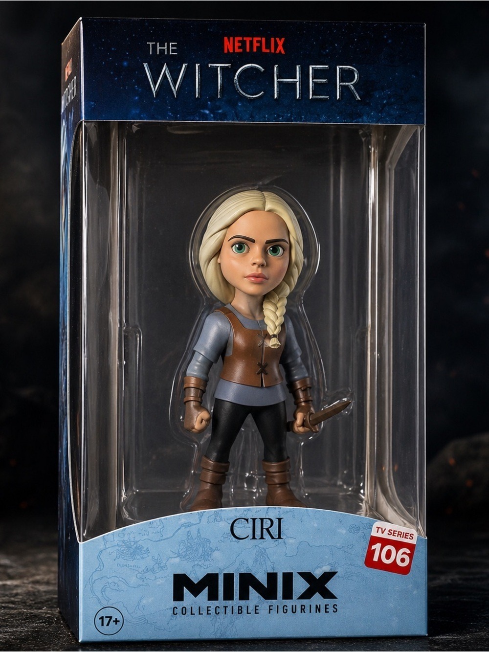 MINIX Witcher Ciri Figure #106 Netflix Collectible NIB